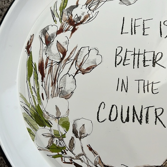 Life is better in the country serving tray! - Picture 3 of 4
